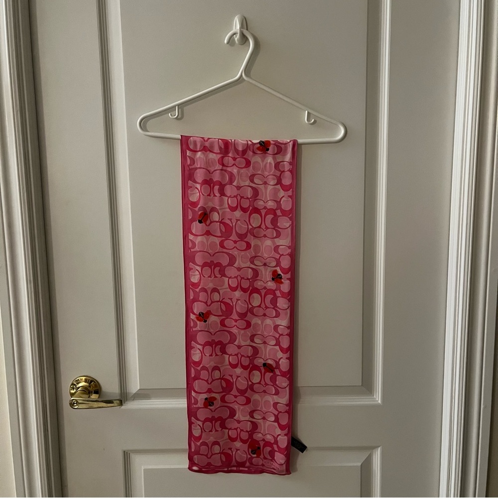 Coach Silk Scarf